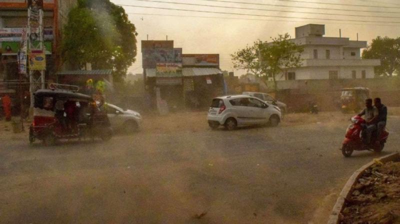 Storm alert today amid scorching heat in Haryana news in hindi