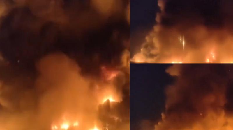 Major fire incident in Pune, Maharashtra news in hindi