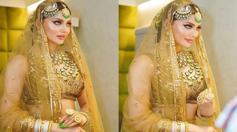 Urvashi Rautela's bridal look went viral