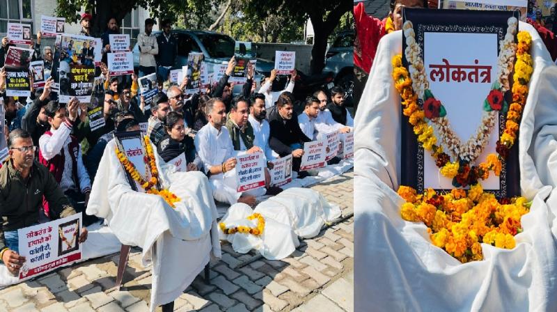 Chandigarh Mayor Elections 2024 Controversy:  Congress Protest over BJP Mayor