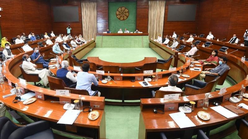 The government called an all-party meeting before the winter session