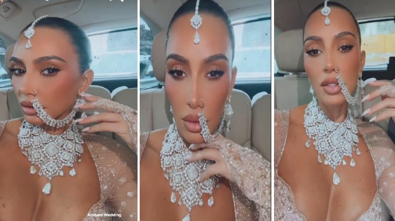 Kim Kardashian new look after Ananth-Radhika Wedding news in hindi