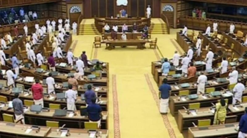 Kerala assembly adjourned amid opposition uproar