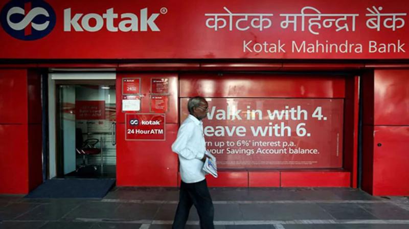 Kotak Mahindra Bank's net profit in the second quarter increased by 24 percent to Rs 3,191 crore.