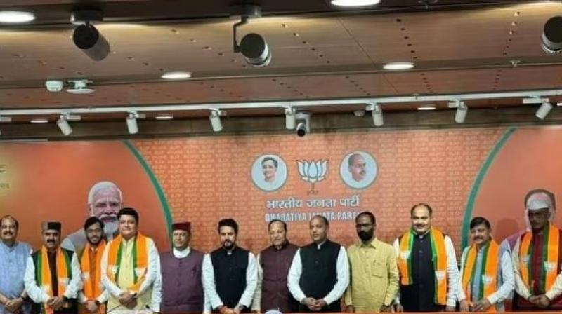  Himachal Pradesh Assembly Bypolls BJP released candidates list gave tickets to 6 rebel MLAs from Congress