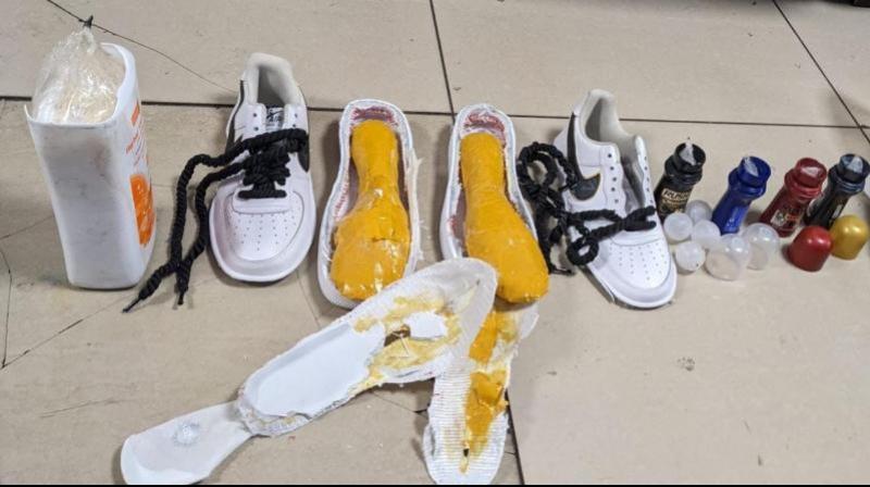 Mumbai Airport News Woman had filled cocaine in shoes and shampoo bottles, DRI arrested
