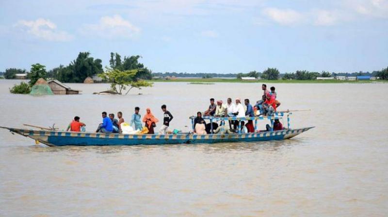 Assam Flood News in hindi