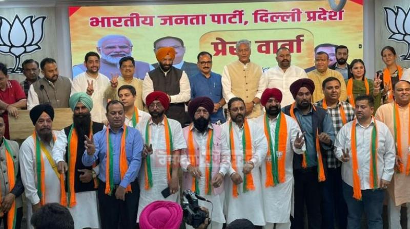 AAP-Congress in Jalandhar, many councilors join BJP news in hindi