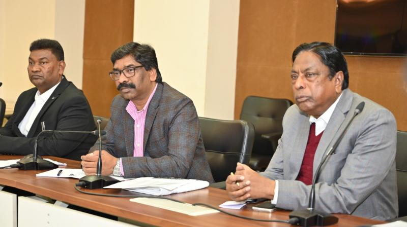 Jharkhand: Chief Minister Hemant Soren inaugurates Suo-Moto Online Mutation Process