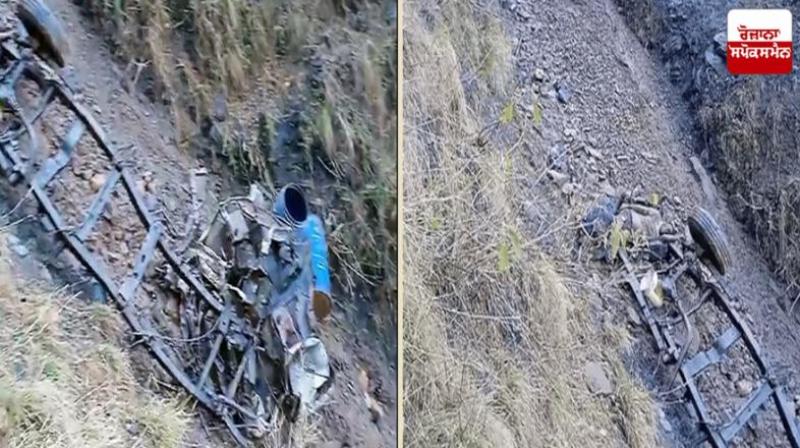 3 youths from Punjab died in Himachal, jeep fell into a deep gorge news in  hindi