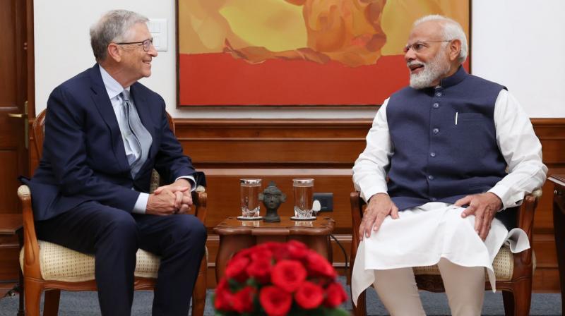 Microsoft co-founder Bill Gates reached Arogyavan in Kevadia news in hindi