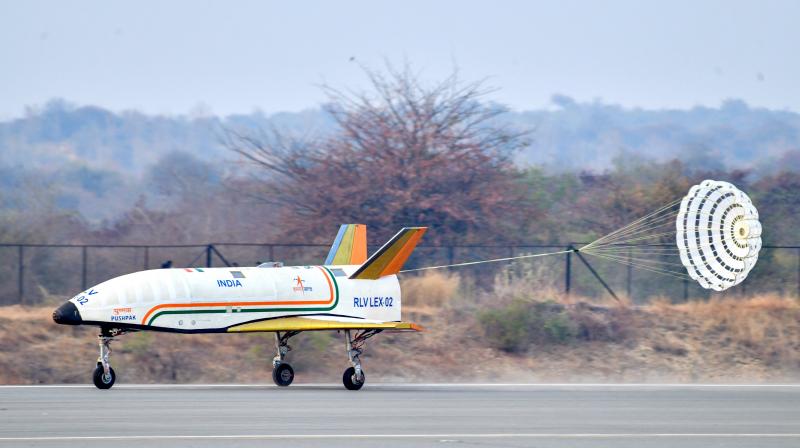 India's Pushpak aircraft launched news in hindi 