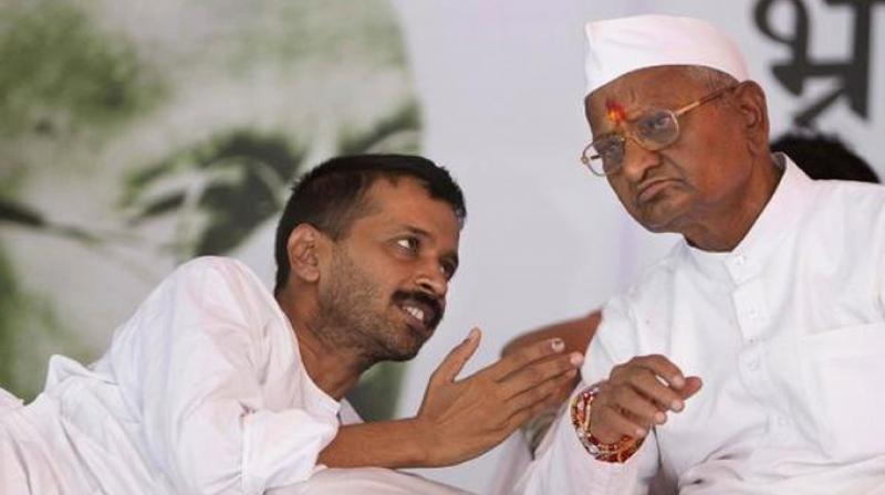 Anna Hazare's statement on Kejriwal's arrest, said due to his own deeds news in hindi