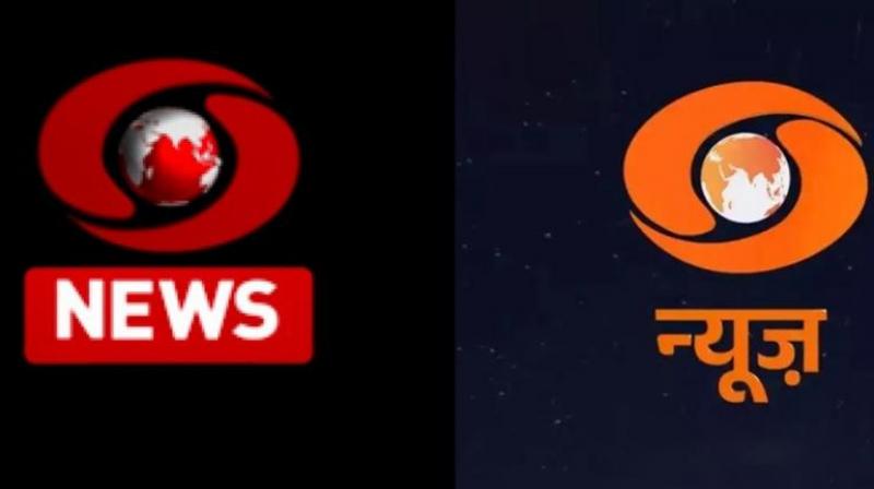 DD News Logo Controversy news in hindi