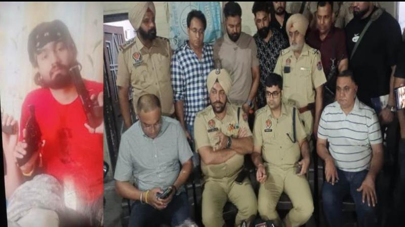 Encounter between Gangster Makkhan and AGTF in Jalandhar Police arrested 