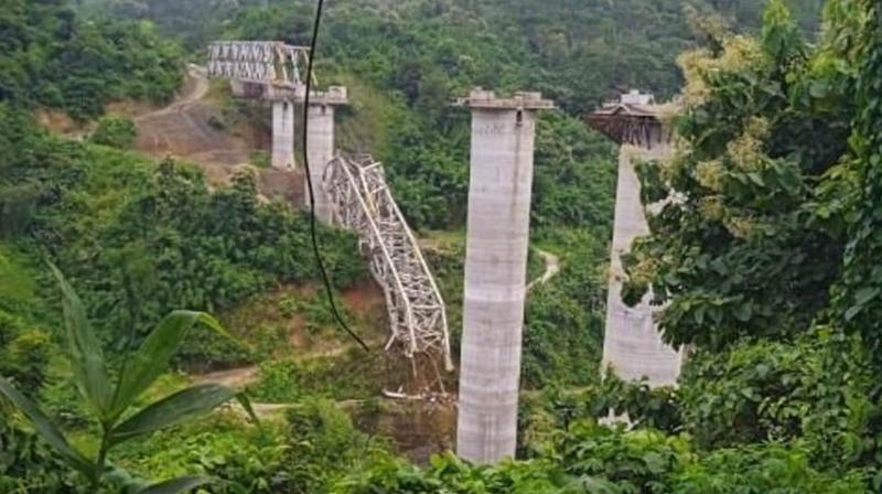 Mizoram bridge accident: 23 laborers from West Bengal feared dead