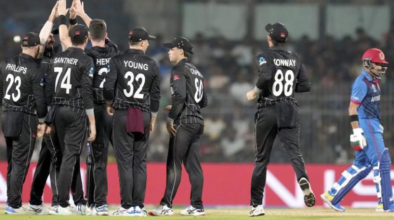 New Zealand's fourth consecutive win in the World Cup, defeating Afghanistan by 149 runs