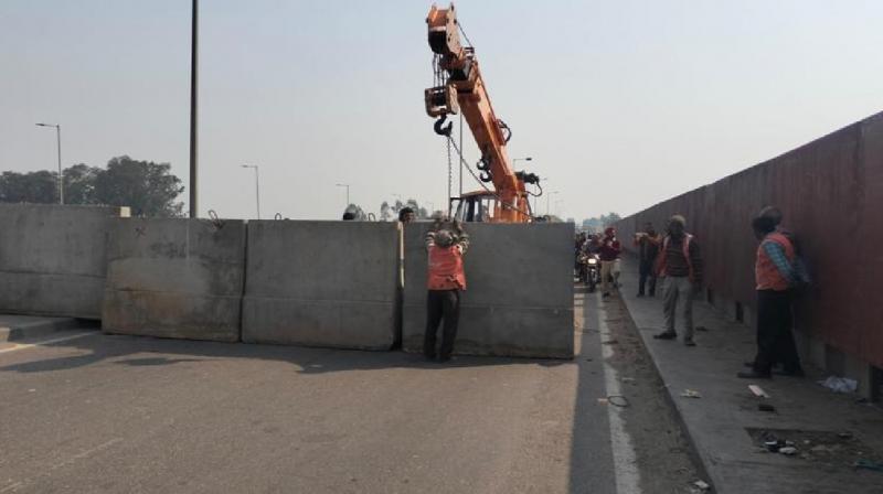 Barricading removed at Ambala-Chandigarh highway news in hindi