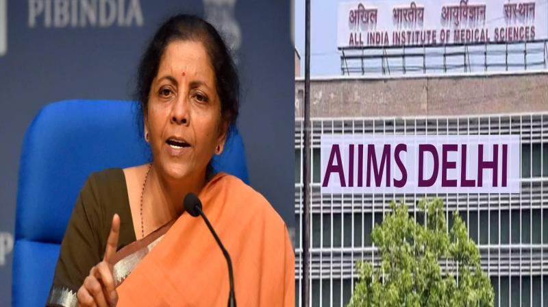 New Delhi: Finance Minister Nirmala Sitharaman admitted to AIIMS