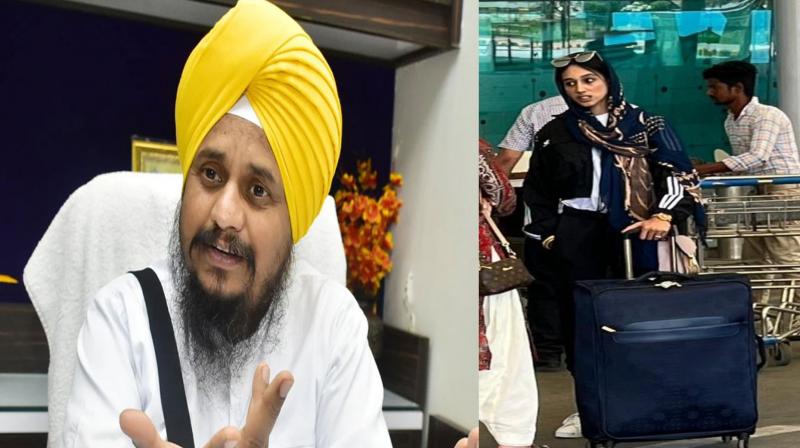 Stopping Amritpal Singh's wife at the airport is not right: Akal Takht Jathedar