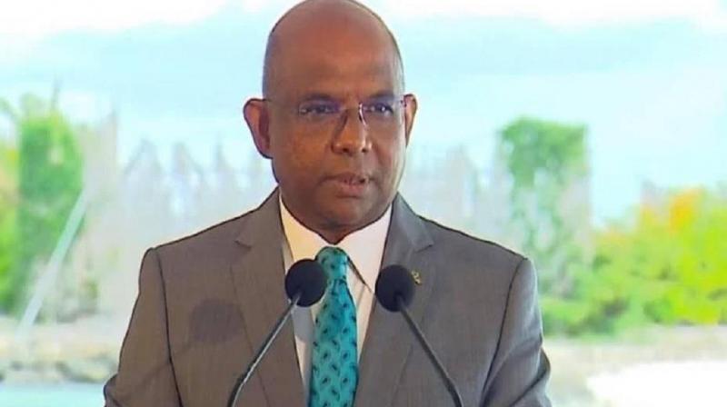 Maldivian Foreign Minister Abdulla Shahid