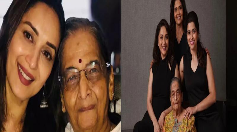 Madhuri Dixit's mother Sneh Lata Dixit passed away, said goodbye to the world at the age of 91