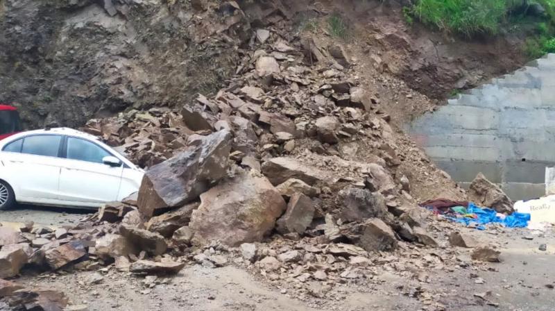 Landslide cases have increased six times in the last two years in Himachal Pradesh (प्रतिकात्मक फोटो)