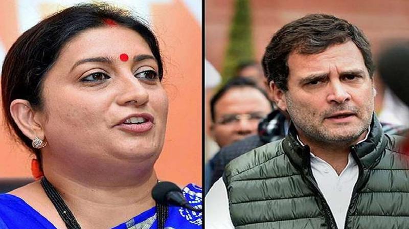 Rahul Gandhi has an inkling that he will be defeated again in 2024: Smriti Irani