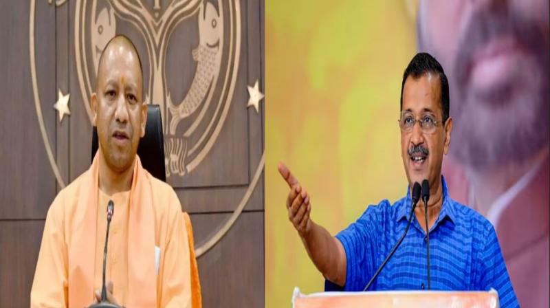 Arvind Kejriwal new claim on CM Yogi There will be a storm in UP politics 