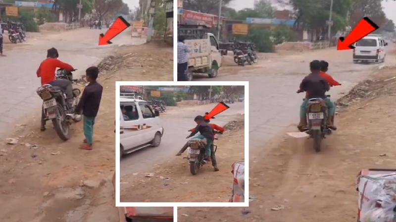 IPS officer shared video of children riding bikes news in hindi