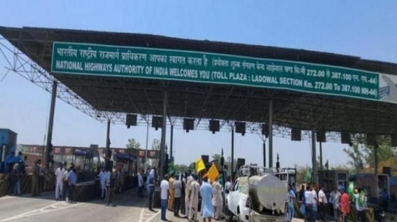 Ludhiana Ladowal toll plaza free for fifth day also Farmer Protest