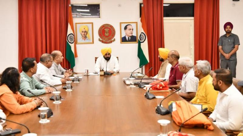 Punjab News: Hindu organizations met CM Bhagwant Mann