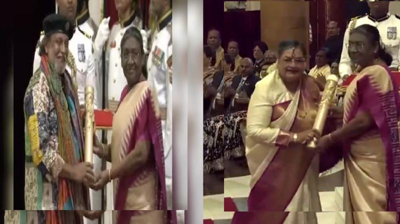 President Draupadi Murmu honored two bollywood legends today news in hindi