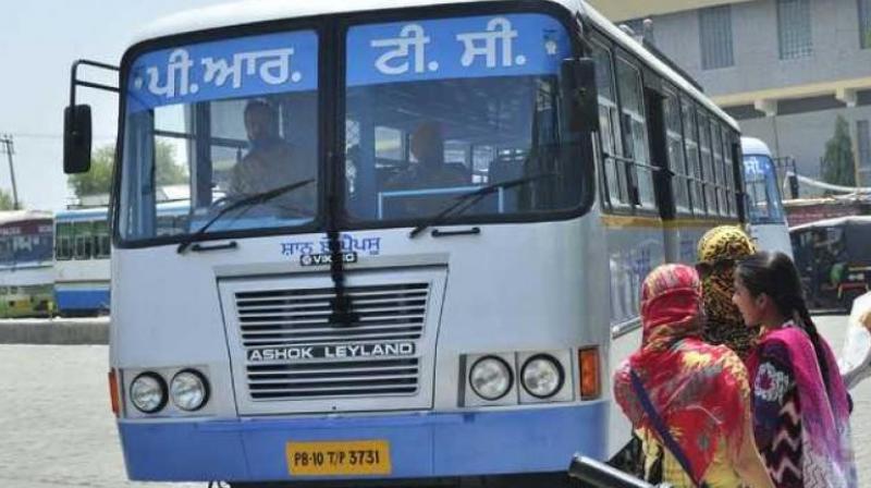 Punjab PRTC and PUNBUS Bus Strike Today News in Hindi