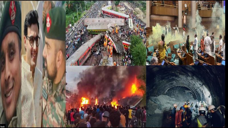  From Manipur violence to Balasore accident... the year 2023 gave many wounds