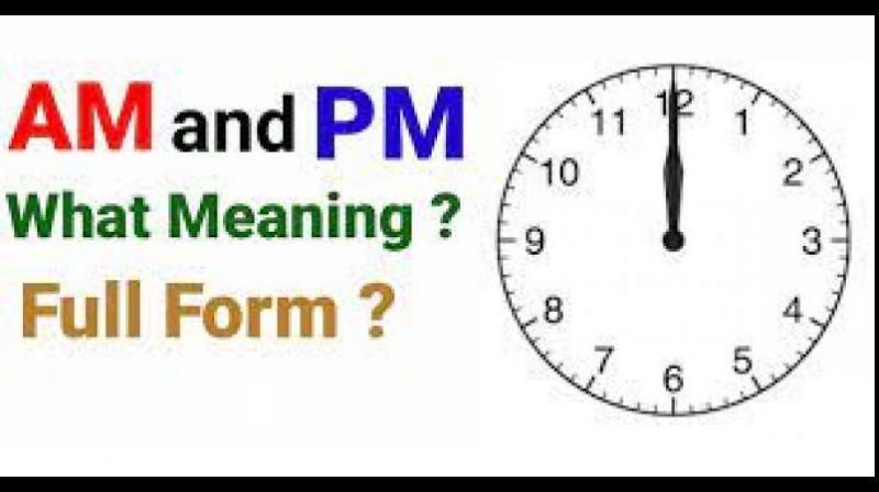 Know AM and PM full form News In Hindi
