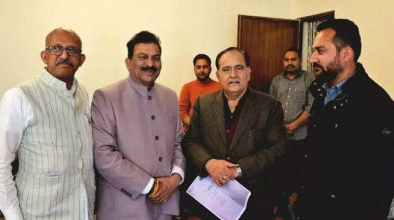 Himachal Pradesh Assembly Speaker Kuldeep Singh Pathania accepted resignations of three independent MLAs