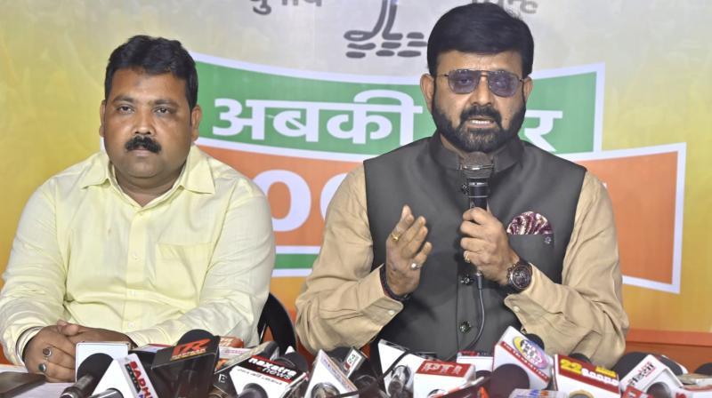 BJP counterattacks on the press conference of Congress and JMM
