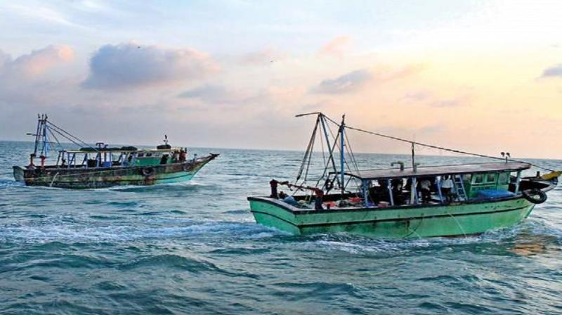 Sri Lankan Navy arrests 14 Indian fishermen