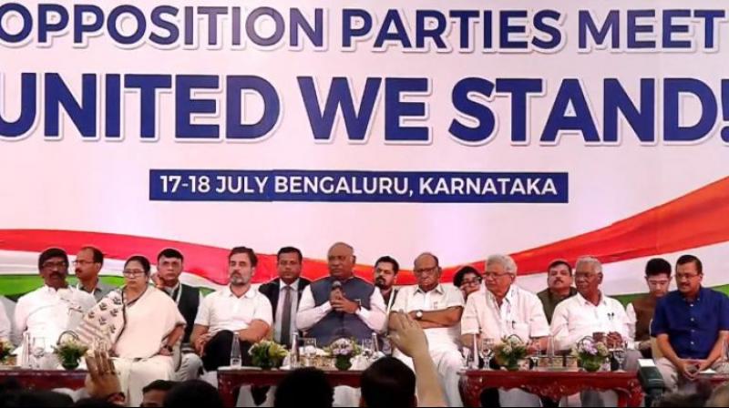 Opposition parties' meeting in Bengaluru