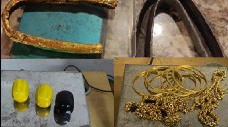 Gold and electronics worth Rs 8.68 crore seized from Mumbai airport; three arrested
