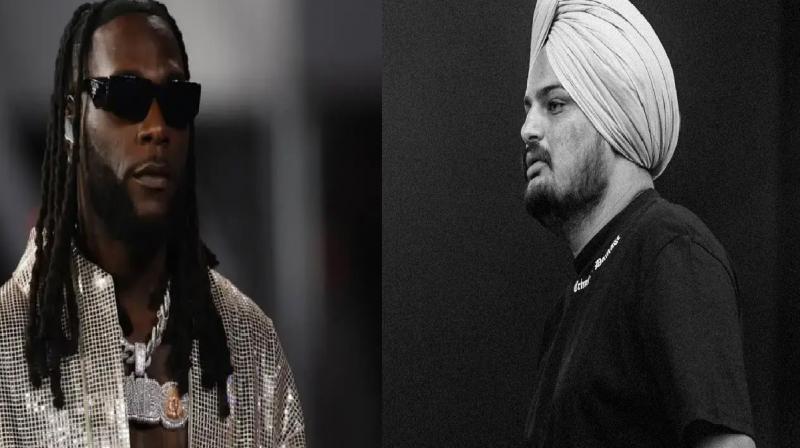  Nigerian rapper Burna Boy pays tribute to late Punjabi singer Sidhu Moose Wala during the show news in hindi