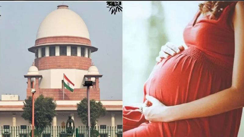 Abortion not allowed to  27 weeks pregnant unmarried woman, Supreme Court said, the fetus also has the right to live.