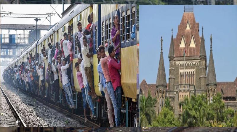 Passengers are traveling like animals in Mumbai local trains news in hindi