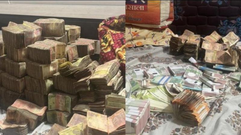 MP News: amount of cash recovered from a house in Bhopal