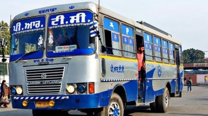 Contract employees of Punjab Roadways, PRTC on strike