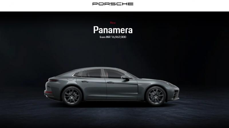 Porsche Panamera India First Look News in hindi