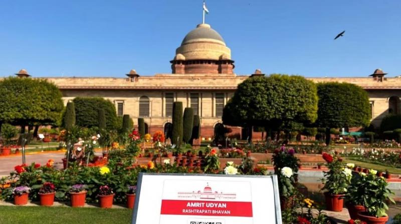 Rashtrapati Bhavan's 'Mughal Garden' renamed as 'Amrit Udyan', open to public on January 31...