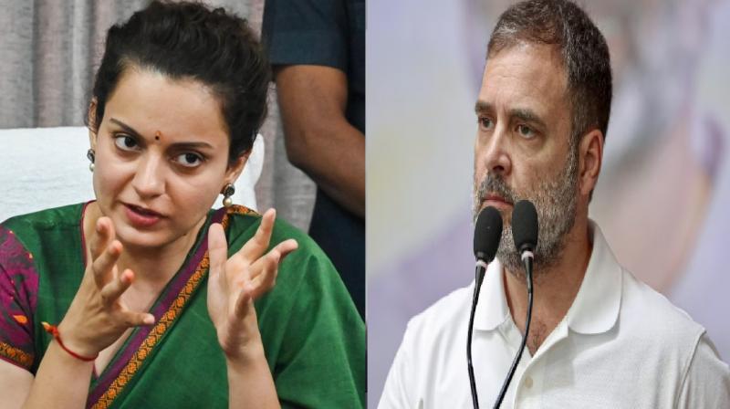 Kangana Ranaut called Rahul Gandhi a dangerous man hindenberg report  case