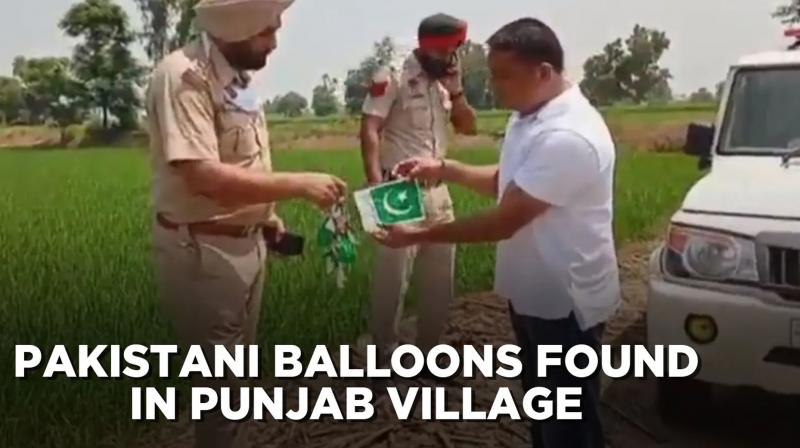 Pakistani balloon found in Firozpur, Punjab